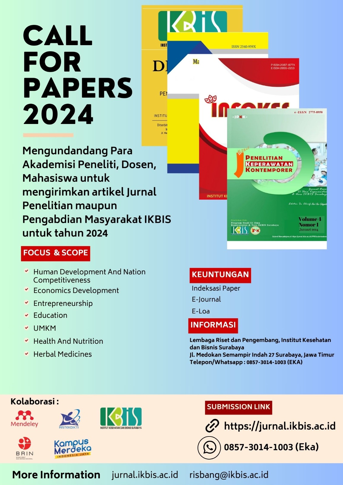 Call for papers 2024